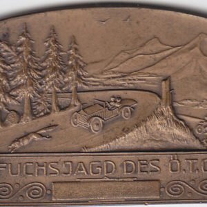 Autoplakette " Fuchsjagd des ÖTC"