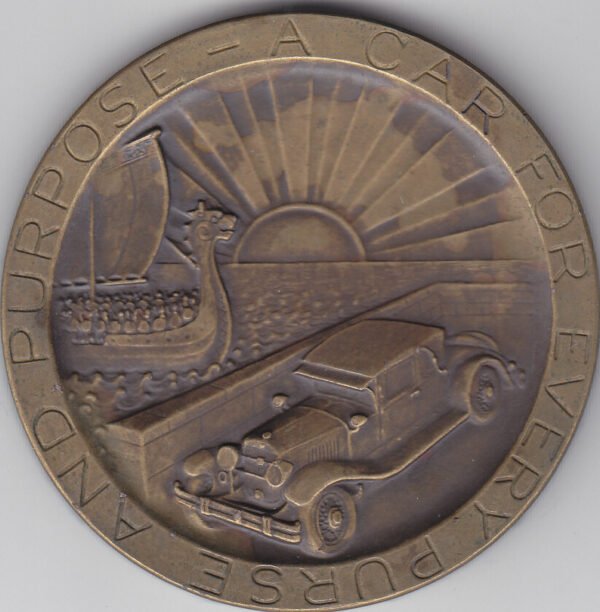 Medaille "General Motors Nordiska 1928"