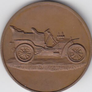 Madaille "1904 Automobil Budapest"